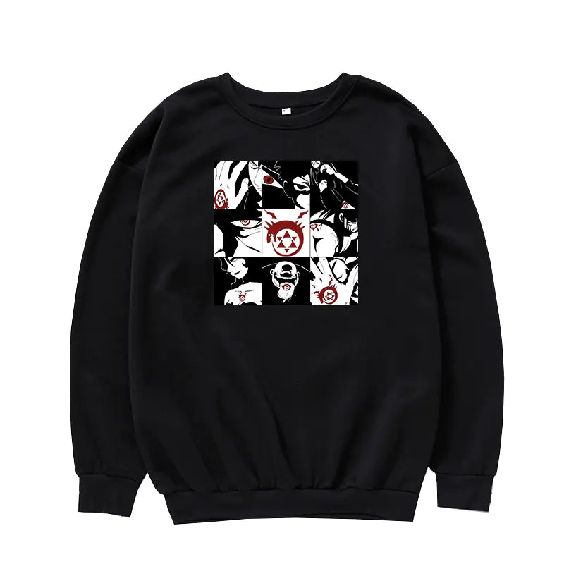 Unisex Long Sleeve Crew Neck Fashion Sweatshirt