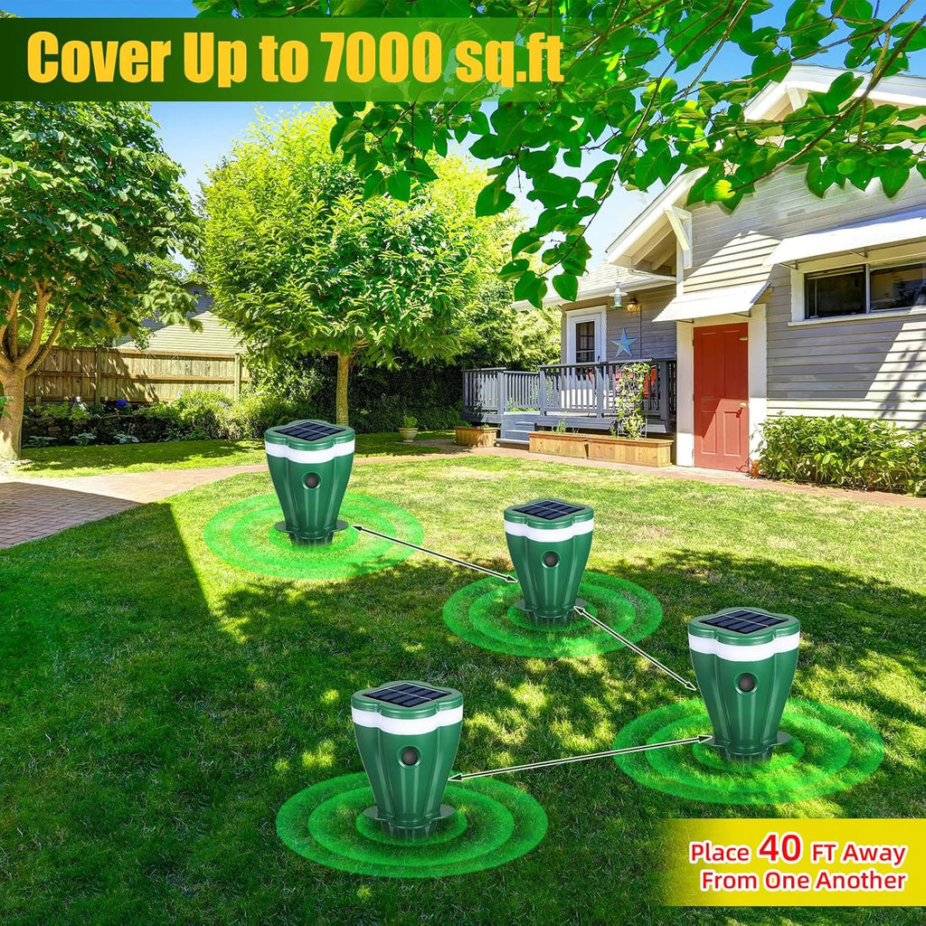 Solar Outdoor Rodent & Snake Repellent