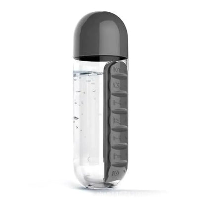2-in-1 Medicine Bottle & Cup – 600ml