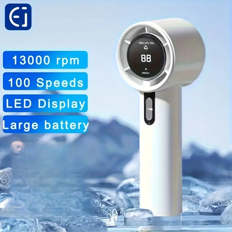 Portable Handheld Fan Safe Operation for Home, Office, Travel,