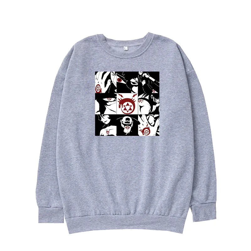 Unisex Long Sleeve Crew Neck Fashion Sweatshirt