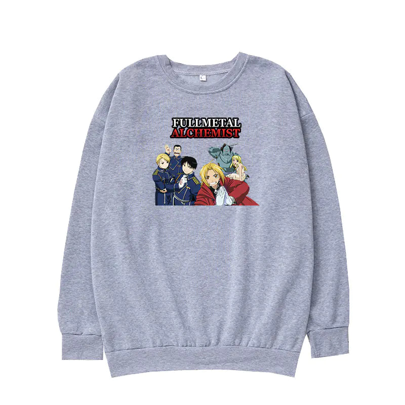 Unisex Long Sleeve Crew Neck Fashion Sweatshirt