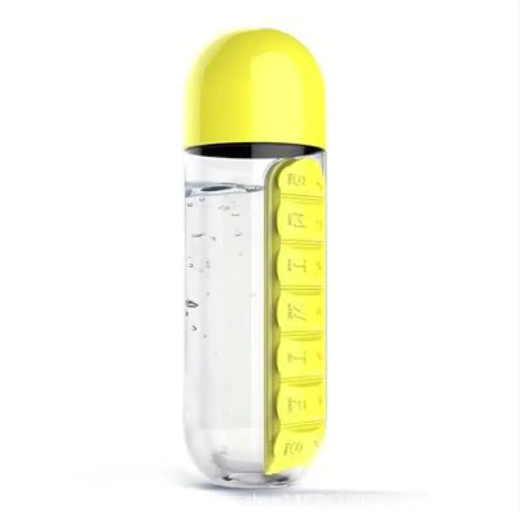 2-in-1 Medicine Bottle & Cup – 600ml