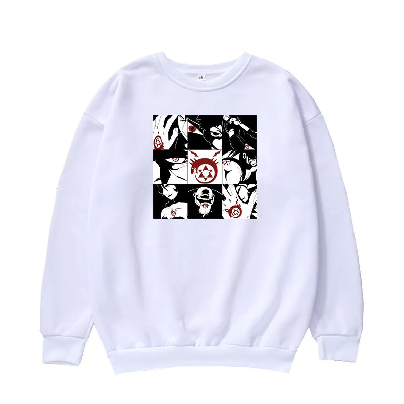 Unisex Long Sleeve Crew Neck Fashion Sweatshirt