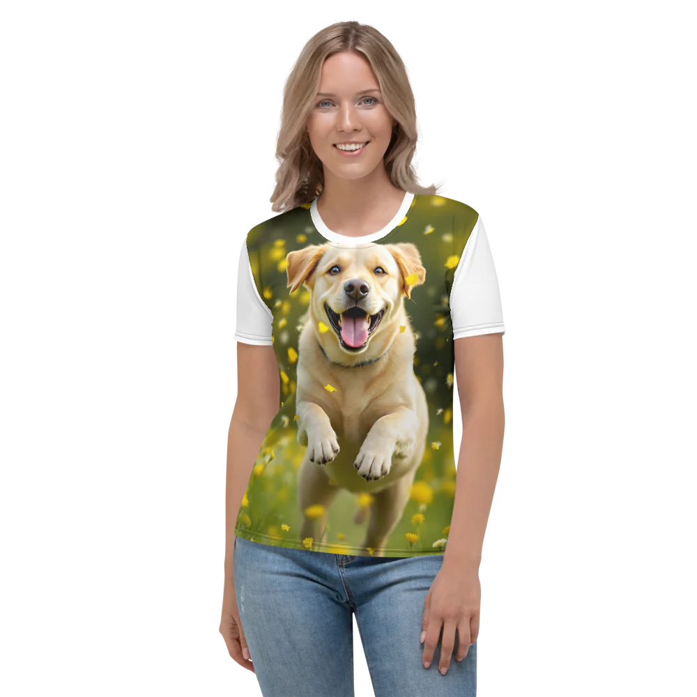 All-Over Print Women's Crew Neck T-Shirt