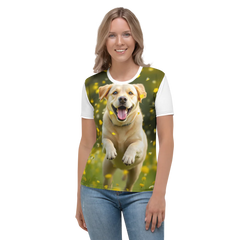 All-Over Print Women's Crew Neck T-Shirt