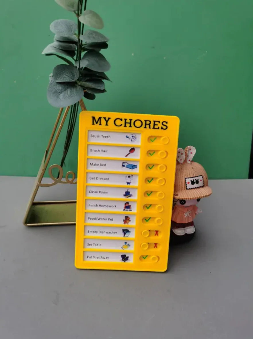 Reusable Habit Tracker for Kids
