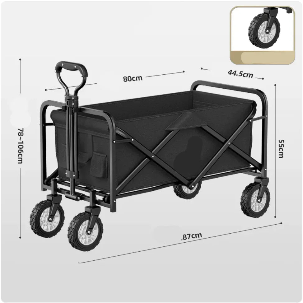 Foldable Outdoor Camping Cart