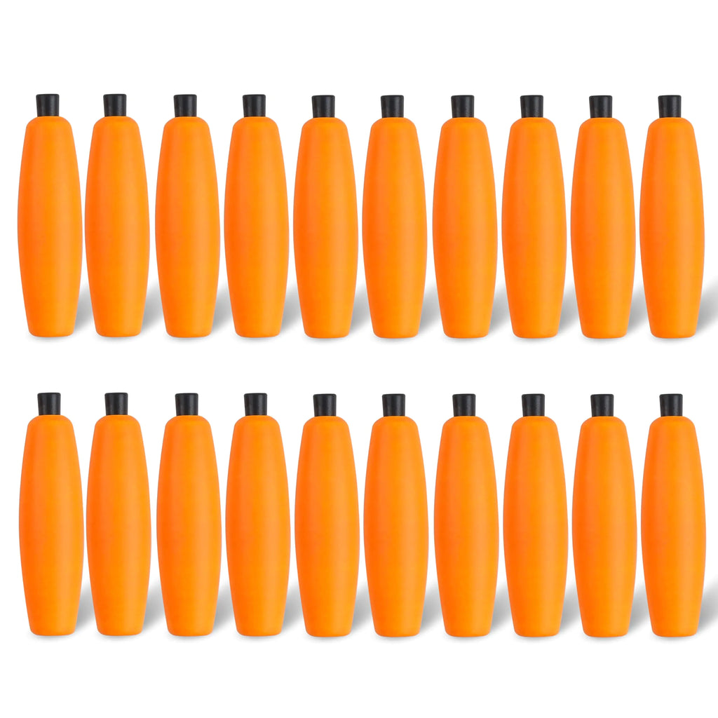 JOGFFDE 20PCS Peg Floats Fishing Bobbers Cigar Slip Fishing Corks Bobbers Fishing Float Fishing Foam Float with Pipe Plug for Saltwater Fishing