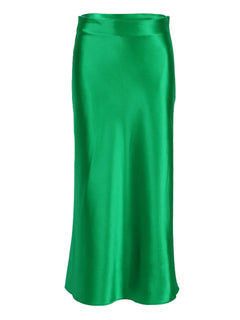 High-Waist A-Line Skirt