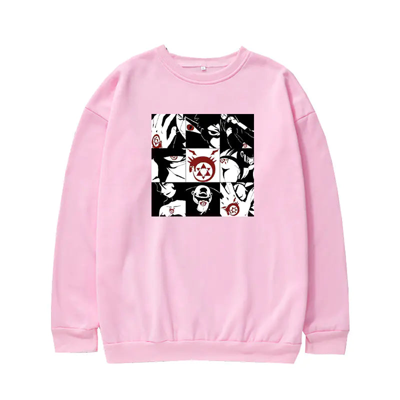 Unisex Long Sleeve Crew Neck Fashion Sweatshirt