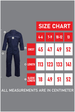 Children's Coveralls Boiler Costume-1