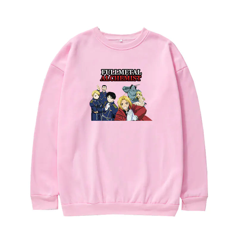 Unisex Long Sleeve Crew Neck Fashion Sweatshirt