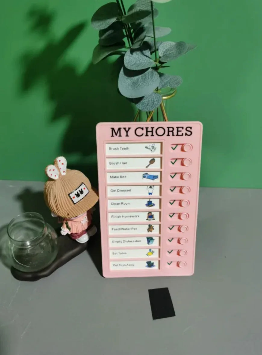 Reusable Habit Tracker for Kids